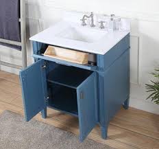 Teal Blue Bathroom Sink Vanity