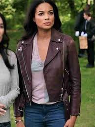 Redemption in Cherry Springs Rochelle Aytes Biker Jacket