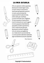 Poesie Per Il Progetto Accoglienza Fantavolando Scuola Si Torna A Scuola Accogliente