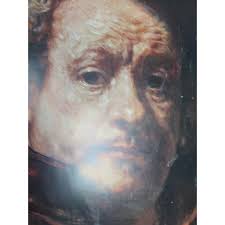 Buy Detail Portrait of the Artist Rembrandt Print Vintage 23765 Online in  India