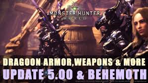 I want to buy the davinci disappearance dlc for ps3. Mhw Summer Update 5 00 Behemoth S Event Armor Weapons More Fextralife