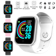 Cheap smart watches, buy quality consumer electronics directly from china suppliers:d20pro bluetooth smart watch y68 fitness tracker bracelet pedometer waterproof bracelet heart rate blood pressure smart band enjoy free shipping worldwide! Y68 Smart Watch Men Women D20 Pro Fitness Tracker Waterproof Heart Rate Monitor Sport Smartwatch Gps Bracelet For Ios Android Mthingz