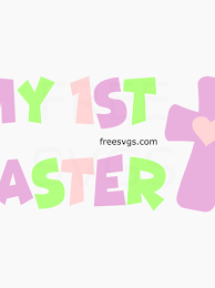Free Free Baby&#039;s First Easter Free Svg 947 SVG PNG EPS DXF File