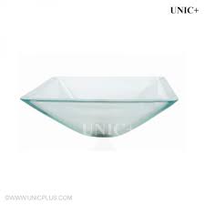 square shape frosted tempered glass