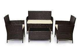 Garden sofa set that meets all the requirements for a comfortable, outdoor rest. Evre Home And Living Rattan Garden Furniture Set Patio Conservatory Indoor 4 For Sale Online Ebay