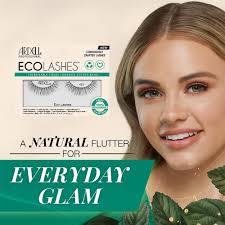 Amazon.com: Ardell Eco Lashes 451, pestañas postizas de fibras sostenibles,  banda de algodón orgánico, aspecto natural ligero, 1 par : Belleza y  Cuidado Personal