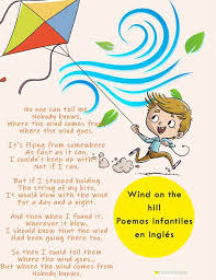 Wind On The Hill Poesia Infantil En Ingles Poemas Para Ninos Poemas Infantiles Poemas En Ingles