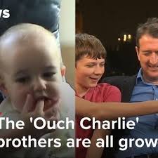 Charlie Bit My Finger brothers re-enact YouTube video ten years on