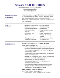 Cover letter examples in different styles, for multiple industries. 20 Best Nail Technician Resumes Resumehelp