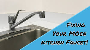 How to fix moen faucet leaking. How To Fix Moen Kitchen Faucets Youtube