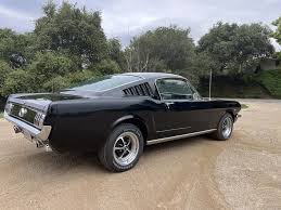 Image result for Raven Black 1965 Mustang