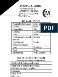 When a desire arises in the heart in jannat allah has promised it will. Ifanca Halal Shoppers Guide Pork Meat