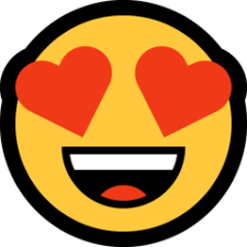 Smiling Face With Heart Eyes On Microsoft Windows 10 April 2018 Update Emoji Eyes Emoji Smile Face