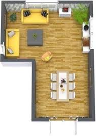 How To Optimize Typical Rental Layouts The L Shaped Living Dining Area Dining Room Layout Living Room Furniture Layout L Shaped Living Room Furniture