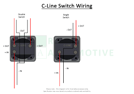 The source hot wire is connected to one switch terminal and the other terminal is connected to the black cable wire running to the light. Wiring A Double Light Switch Rayne Automotive