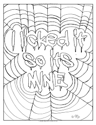 Coloring book incredible free easy adult coloring pages from free printable coloring pages for adults only swear words pdf Pin On Flirty Quotes
