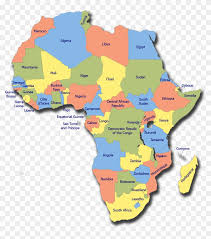 Free map of africa for powerpoint. Africa Map Equatorial Guinea Continent Of Africa Hd Png Download 1223x1355 6605063 Pngfind