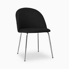 Discover savings on furniture & more. Black Velvet Upholstered Heather Dining Chair Modern Dining Furniture