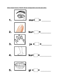 Text of carta suku kata kv. Carta Suku Kata Kv Suku Kata Kartu Flash Pemahaman Membaca