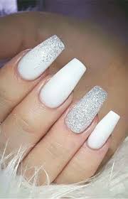Find this pin and more on pretty nails <3 by sincerely nana. 26 Tremendous Nails Acrylic Coffin Short Glitter For Best Attraction Fashion Blog Sparkly Acrylic Nails Acrylic Nails Coffin Short White Coffin Nails
