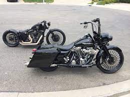 Harley Davidson Road King And Night Train Softail Ragstyle Design Harley Harley Davidson Harley Davidson Bikes