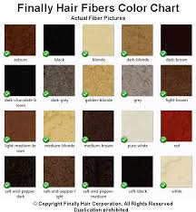 Finally Hair Color Chart Brown Black Blonde Auburn Grey