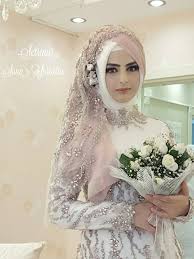 Amazing Beauty Of The Muslim Bride Wedding Dress Pengantin Wanita Gaun Pengantin Putri Gaya Pengantin