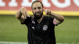 Gonzalo higuaín scored the winning goal with a free kick for club internacional de fútbol miami against new york red bulls in mls 2020.7 october 2020all. Mls Higuain Opens Inter Miami Account With Stunning Free Kick Timbers Equal Record