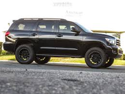 Lifting a toyota sequoia with a readylift spacer sst kit and changing from 32 to 33 inch tires. 2017 Toyota Sequoia Wheel Offset Flush Suspension Lift 3 500108 Custom Offsets