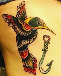 Traditional Style Hummingbird By Juno Kerr Eternal Ink