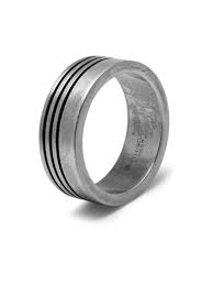 Groove Ring In Aged Silver Northskull Groove Ring For Men Rings For Men Rings Beautiful Rings