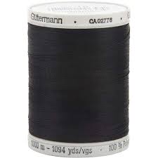 Gutermann Sew All Thread 1094 Yards Black 24357