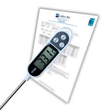 Termômetro tipo Espeto Digital -50 A 300 °C com Certificado de Calibração  com Selo de Acreditação RBC – Calibra Rio