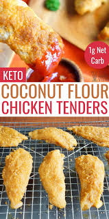 Keto Chicken Tenders Keto Recipes Easy Coconut Flour Recipes Recipes