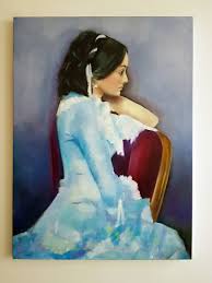 Maybe you would like to learn more about one of these? Woman Portrait Oil Painting Vintage Victorian Portrait Female Figurative Oil Figure Painting On Canvas Painting By Anna Lubchik Saatchi Art