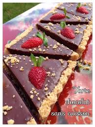 Tarte Chocolat Sans Cuisson Tarte Au Chocolat Gateau Sans Cuisson Tarte
