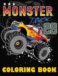 Download and print free monster jam monster truck coloring pages. Monster Truck Coloring Book Big Coloring Book For Boys And Girls Blue Wave Press 9781647900311 Amazon Com Books