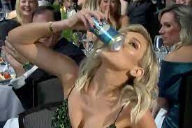 Katelyn larson shotguns beer at nascar awards. Video Katelyn Larson Shotguns A Beer At The Nascar Awards