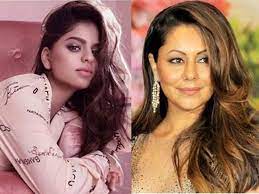In the photo, we see sanjay's daughter shanaya kapoor and suhana khan at a party. Shah Rukh Khan S Wife And Daughter Fight Back For Being Called Dark Skinned Bollywood Gulf News