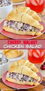 Lunch is in the form of this light and scrumptious chicken salad. Easy Cherry Walnut Chicken Salad Recipe