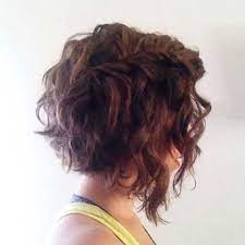 Lob also known as a long bob haircut and an angled lob haircut for curly hair is perfect if you have coarse curls. 49 Top Ideas Angled Bob Haircut Wavy Hair