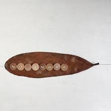 All The Leaves Are Brown And The Sky Is Grey Andmadelikes November Alltheleavesarebrown Handstitched Wooden Button Calendar All The Leaves Are Brown The Sky Is Gr Wooden Button Brown Hand Stitching