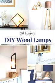 34 wood lamps that look so nice you will want to diy immediately. Diy Wood Lamps That Will Look Amazing In Your Home Diy Candy
