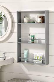 The average price for white bathroom shelves ranges from $20 to $500. Buy Malvern Slim Wall Shelves From The Next Uk Online Shop