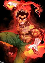 Rock Lee Strongest Tajijutsu Fanart Naruto Shippuden Anime Lee Naruto Naruto