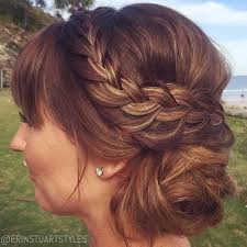 A bun hairstyle is usually associated with the hair being pulled back completely, exposing the forehead. Side Updos That Are In Trend 40 Best Bun Hairstyles For 2021