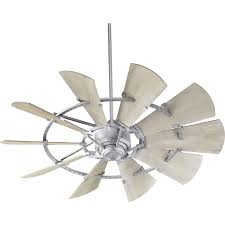 Uniquely designed quorum international ceiling fans. Quorum Windmill 52 Indoor Ceiling Fan In Galvanized Lightsonline Com