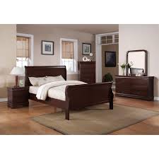 King bedroom sets at affordable price with free nationwide delivery. Louis Philip Cherry 9 Piece Bedroom Set Price Busters