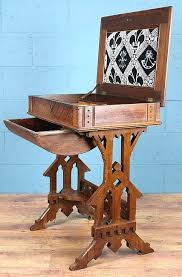 Arts And Crafts Sewing Box Table Vintage Sewing Box Sewing Box Sewing Table