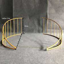 Es kommen ständig neue kartonmodelle dazu. 78 8in Wedding Stage Metal Iron Arch Curved Fence Flowers Etsy In 2020 Wedding Stage Wedding Ceremony Setup Wrought Iron Fences